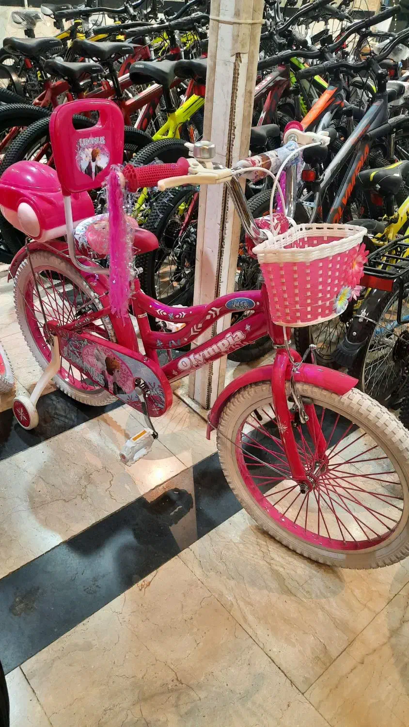 دوچرخه ۲۰ المپیا دخترانه|دوچرخه، اسکیت، اسکوتر|بجنورد, |دیوار