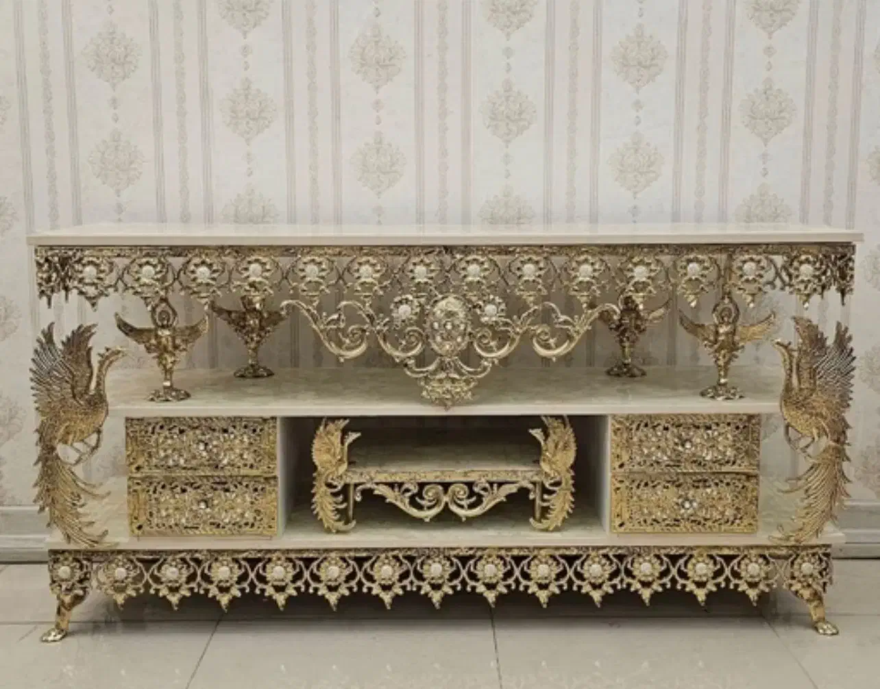 میز چهارکشو فوق سنگین|مبلمان خانگی و میز عسلی|کرمانشاه, |دیوار