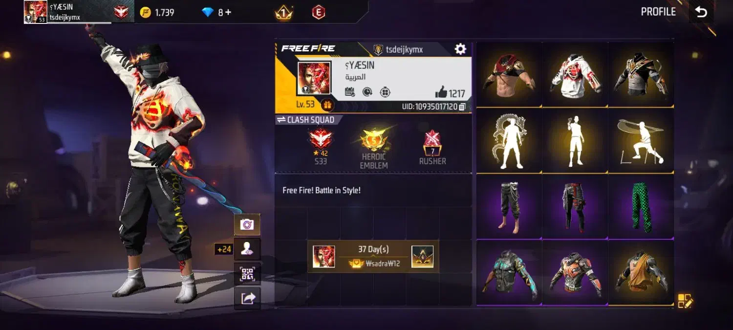 اک فری فایر .|کنسول، بازی ویدئویی و آنلاین|رشت, پاستوریزه|دیوار