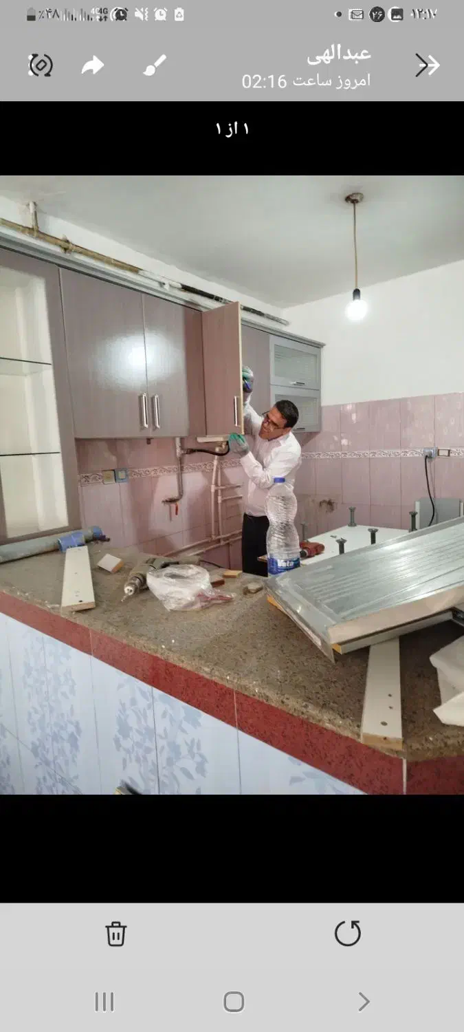 کابینت سازی نصب تعویض دسته دوم و تازه|خدمات پیشه و مهارت|اردبیل, |دیوار