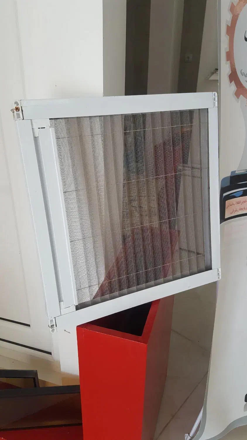 توری های پلیسه ای درب و پنجره|خدمات پیشه و مهارت|بندر کنگان, |دیوار