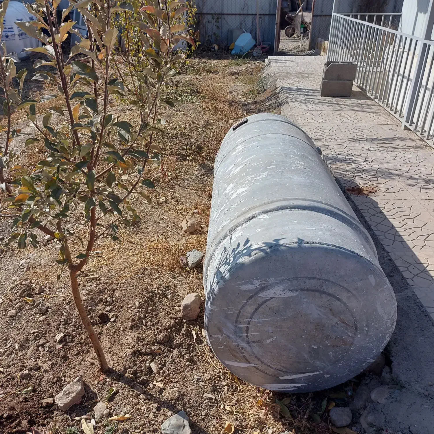 مخزن دوجداره ۵۰۰ لیتری|مصالح و تجهیزات ساختمان|آبسرد, |دیوار