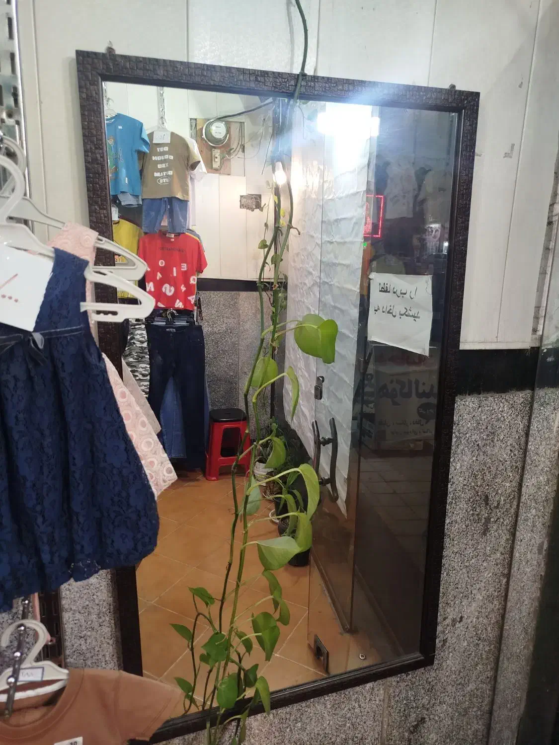 آینه با قاب چوبی|آینه|گرگان, |دیوار