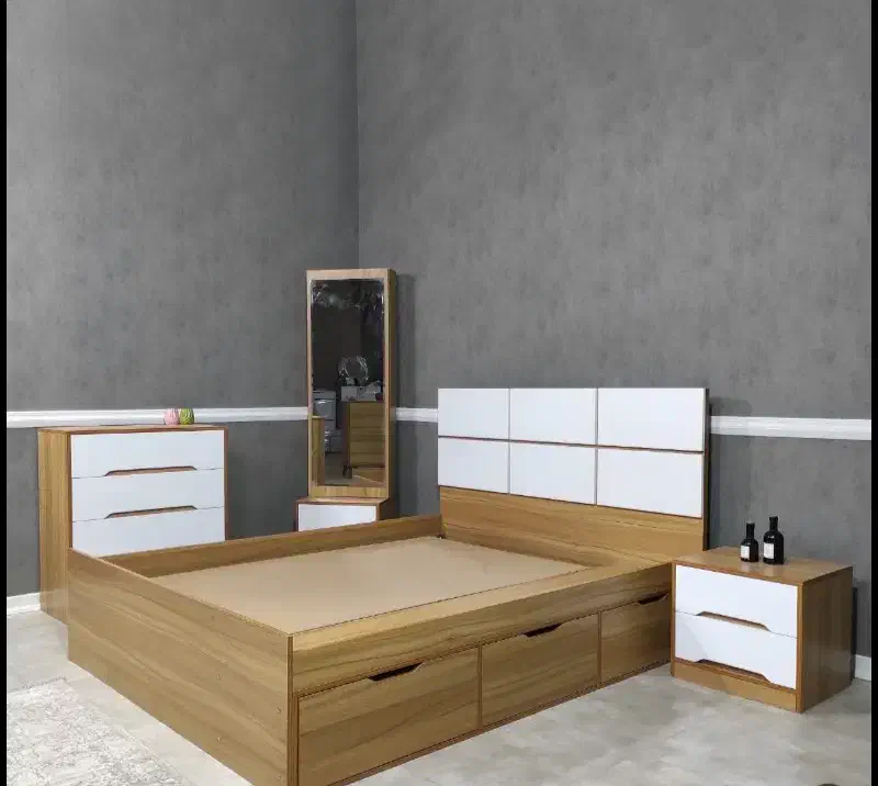 سرویس خواب دو نفره ۱۸/۷۰۰|تخت و سرویس خواب|اسلام‌شهر, شهرک واوان|دیوار