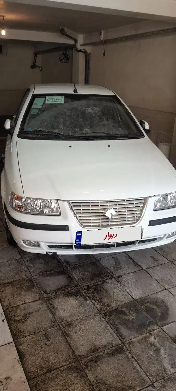 سمند ef7 دوگانه مخزن بزرگ صفر کیلومتر سفید مدل ۴۰۰|خودرو سواری و وانت|تهران, تهرانپارس غربی|دیوار