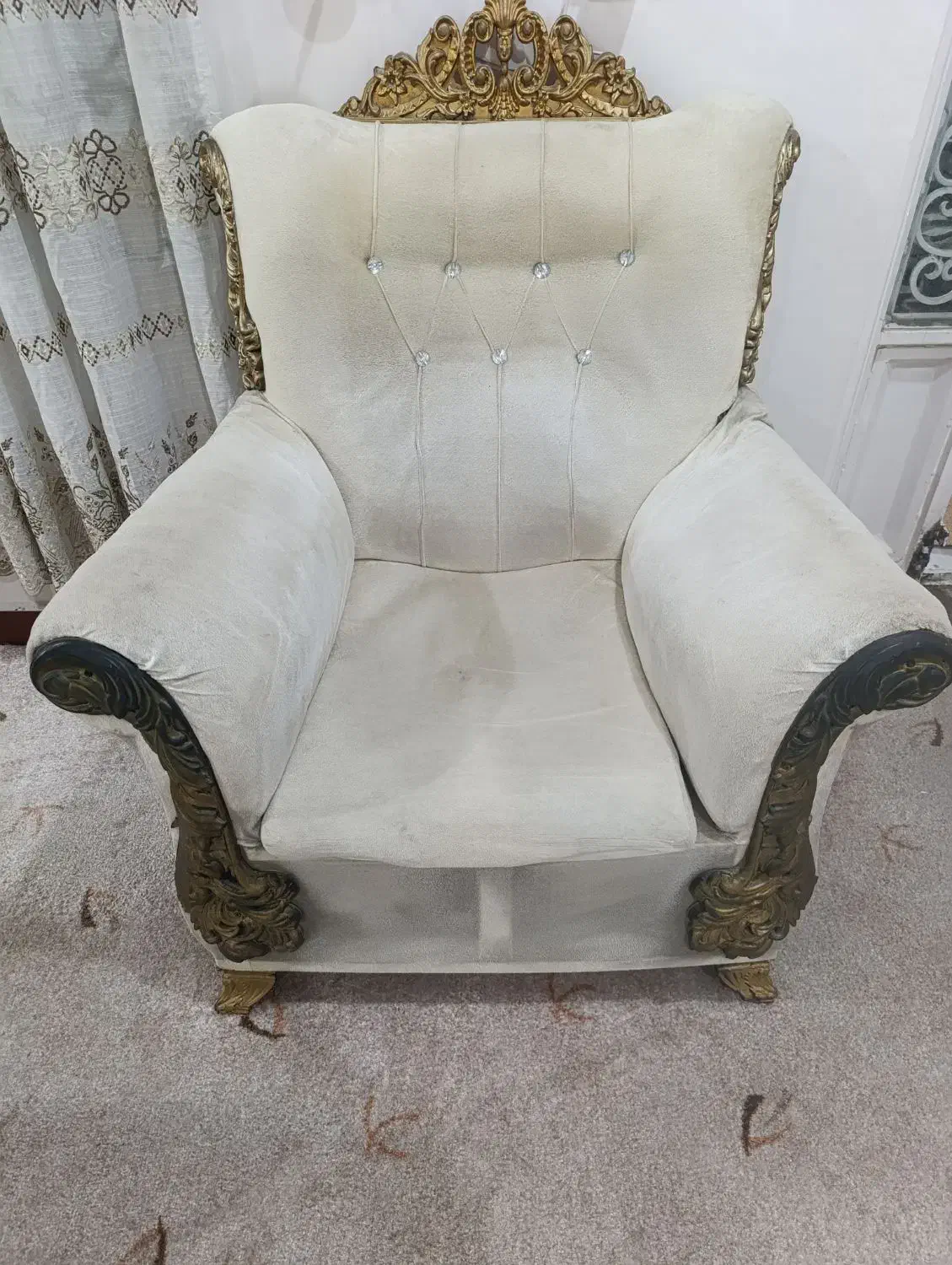 مبل دست دو سالم|مبلمان خانگی و میز عسلی|اندیمشک, |دیوار