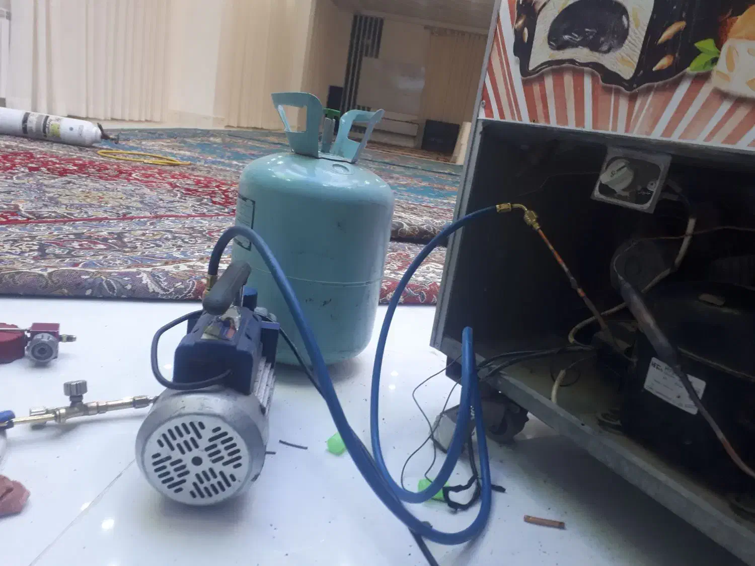 تعمیر و شارگاز انواع یخچال و لباسشوی و گرمایشی|خدمات پیشه و مهارت|آزادشهر, |دیوار