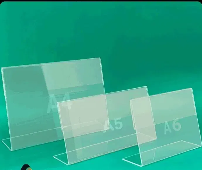 جای کاغذ استند پلکسی رومیزی طلقی اسم اداری A4 A5|لوازم التحریر|تهران, پامنار|دیوار