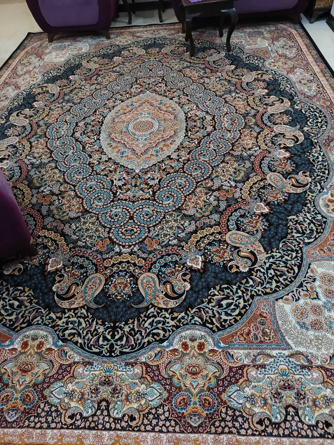 فرش ۳ در ۴|فرش|شاهرود, |دیوار