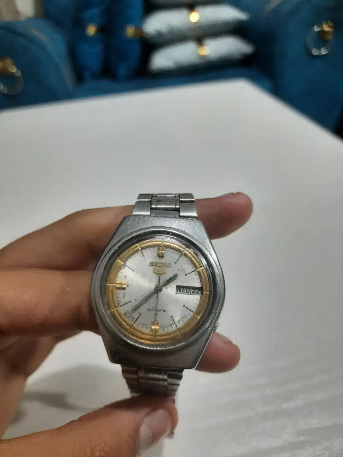 ساعت seiko 5 اصلی ژاپن|ساعت|رباط‌کریم, شترخوار|دیوار