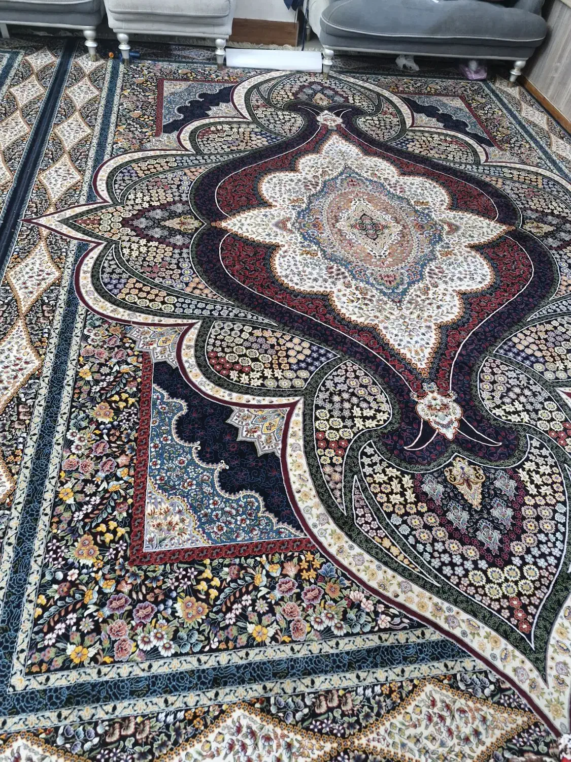 فرش ۱۲متری|فرش|فشاپویه, |دیوار