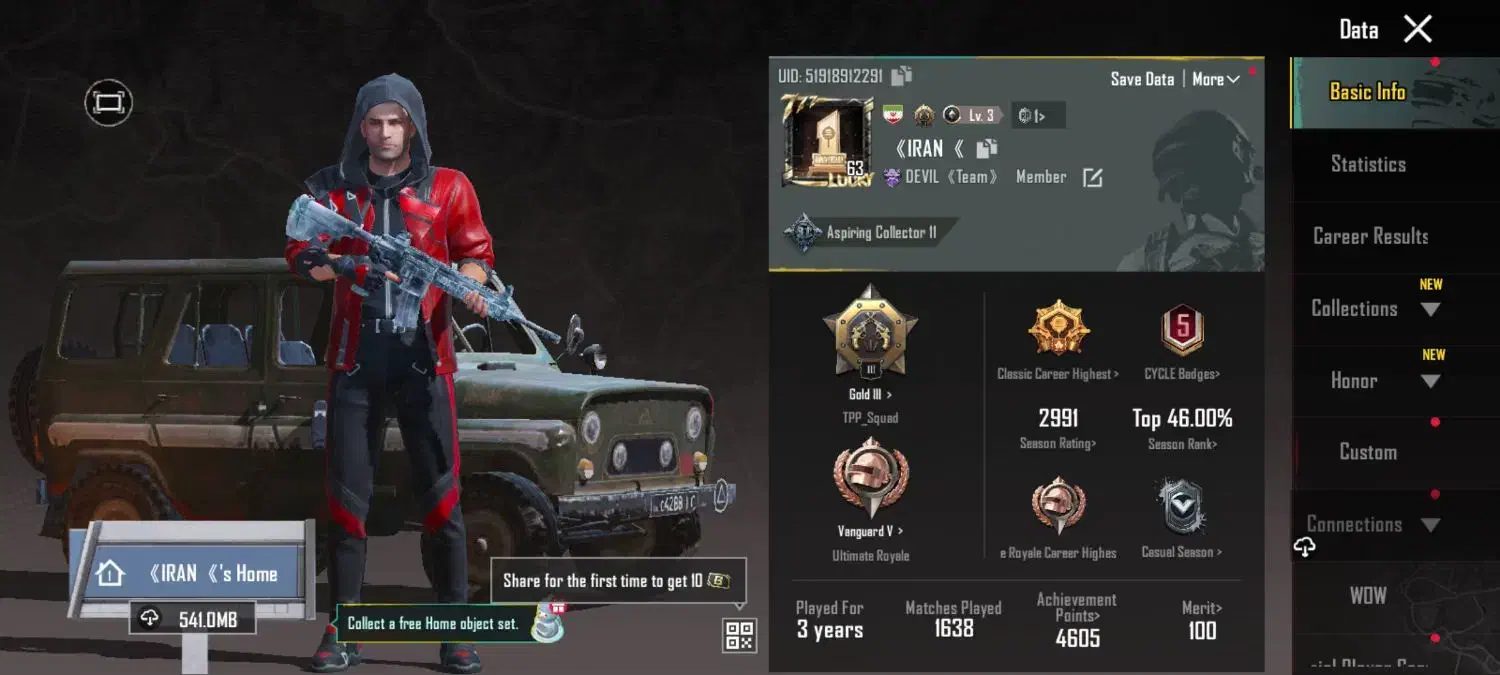 اکانت پابجی|کنسول، بازی ویدئویی و آنلاین|گرگان, |دیوار