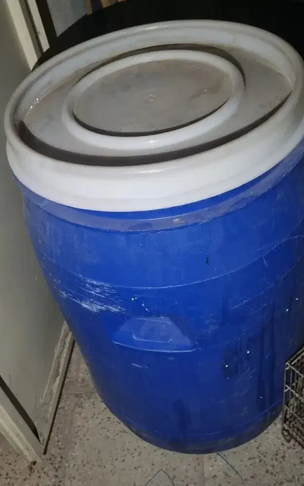 بشکه|ظروف نگهدارنده، پلاستیکی، یکبارمصرف|ماهدشت, |دیوار