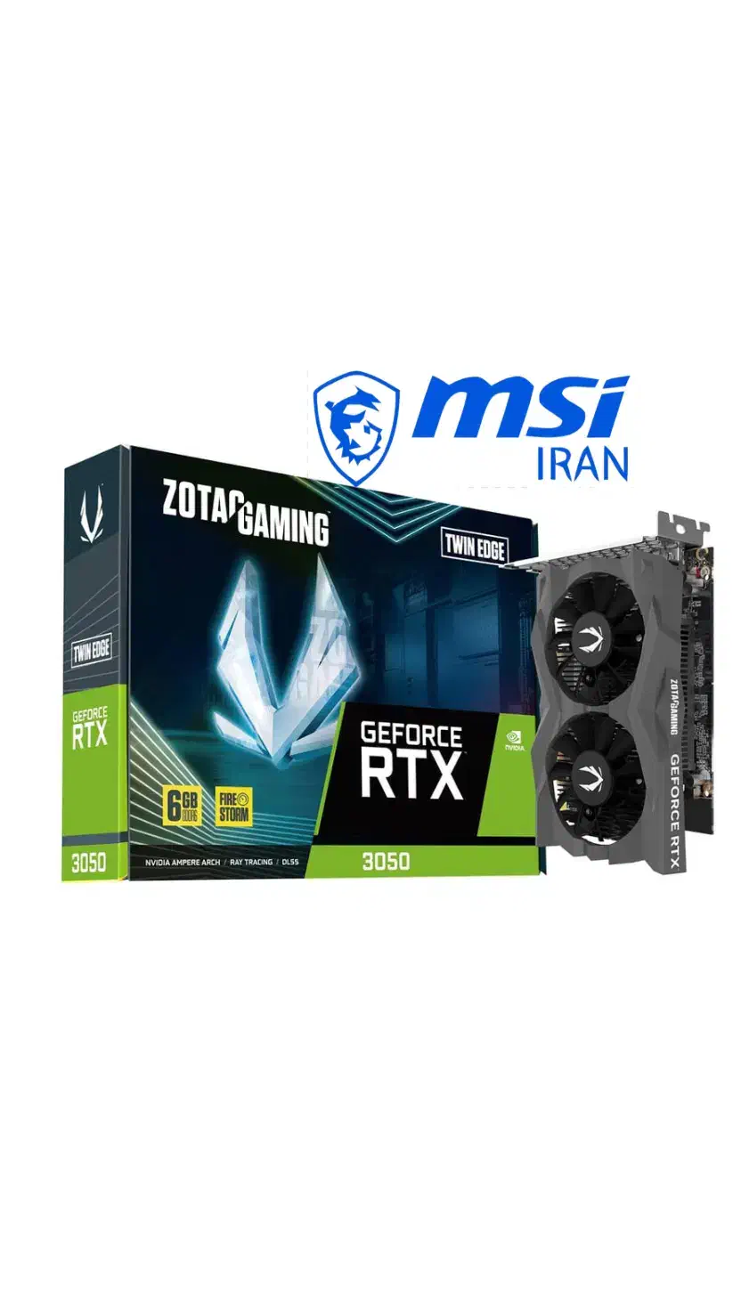 کارت گرافیک ZotacGamingGeForceRTX30506GBGDDR696Bit|قطعات و لوازم جانبی رایانه|نسیم‌شهر, |دیوار