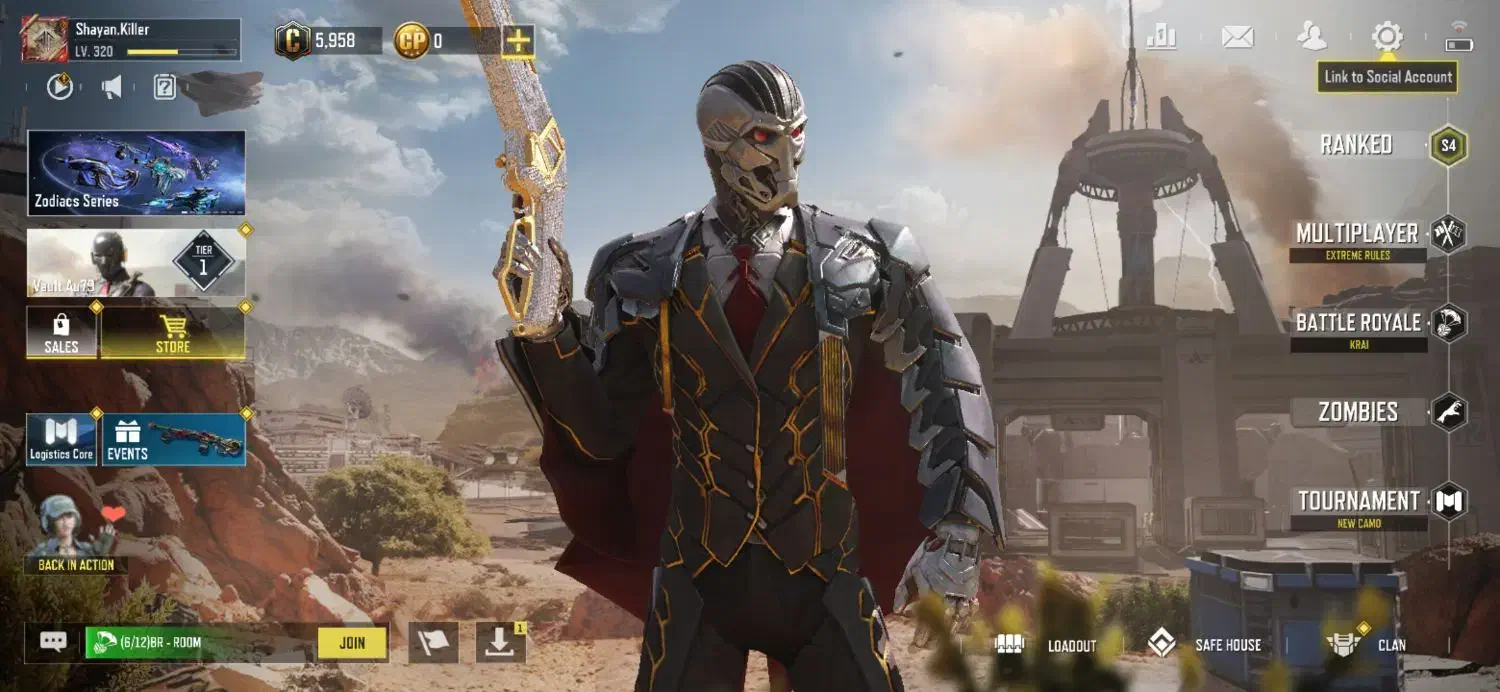 اکانت عالی کالاف دیوتی موبایل|کنسول، بازی ویدئویی و آنلاین|سیرجان, |دیوار