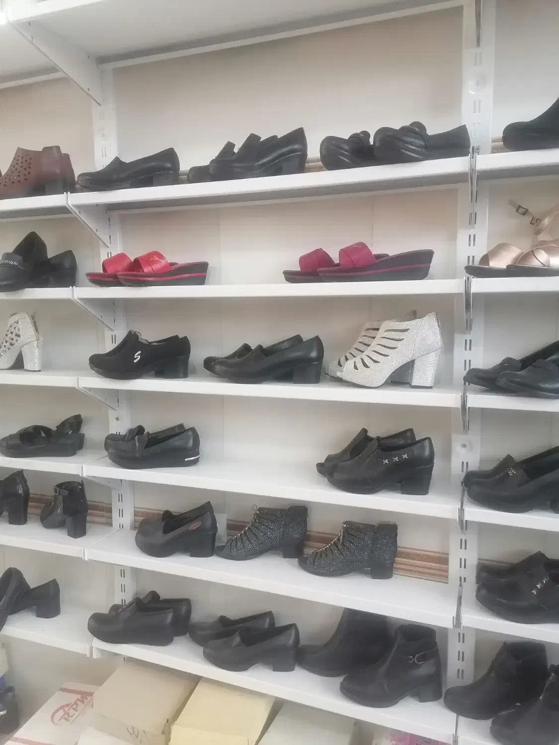 کفش نگین|کیف، کفش، کمربند|سیلوانه, |دیوار