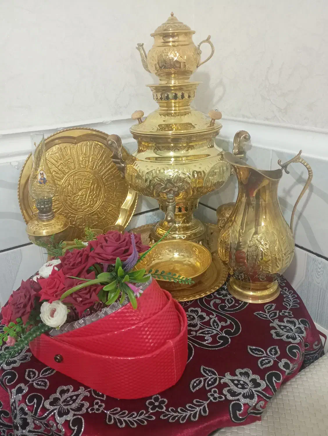 وسایل برنجی|صنایع دستی و سایر لوازم تزئینی|بروجرد, |دیوار