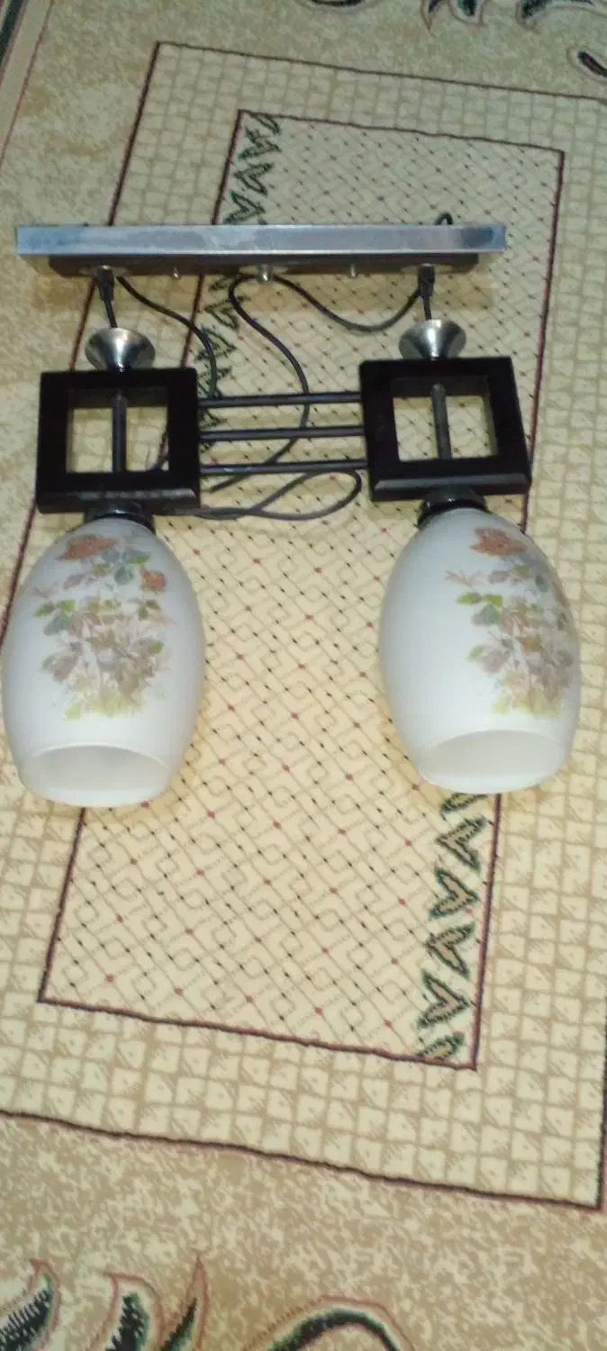 لوستر آشپزخانه یا اتاق خواب|لوستر و چراغ آویز|گلبهار, شهر جدید گلبهار|دیوار