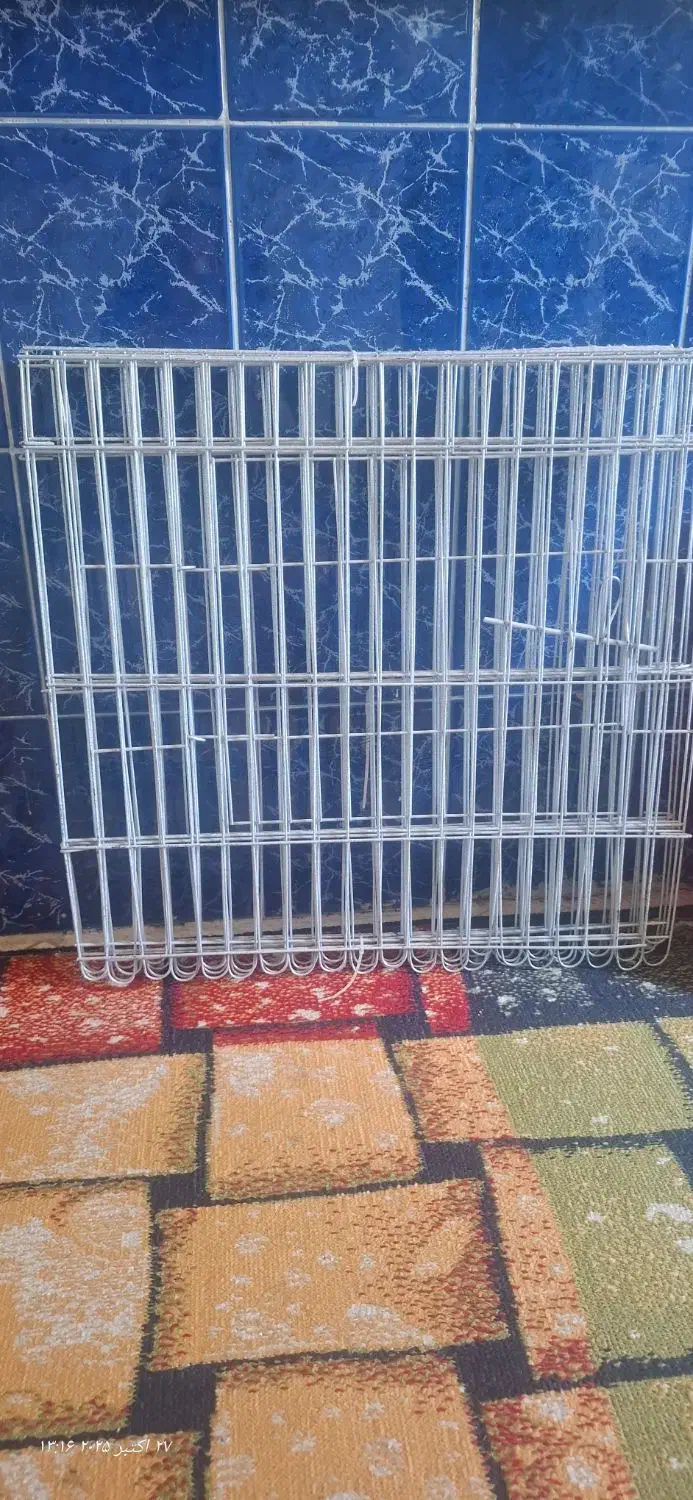پارک سگ ارتفاع ۶۰ ۷ تکه و ظرف ادرار کاملا نو|لوازم جانبی حیوانات|کرج, چمران|دیوار
