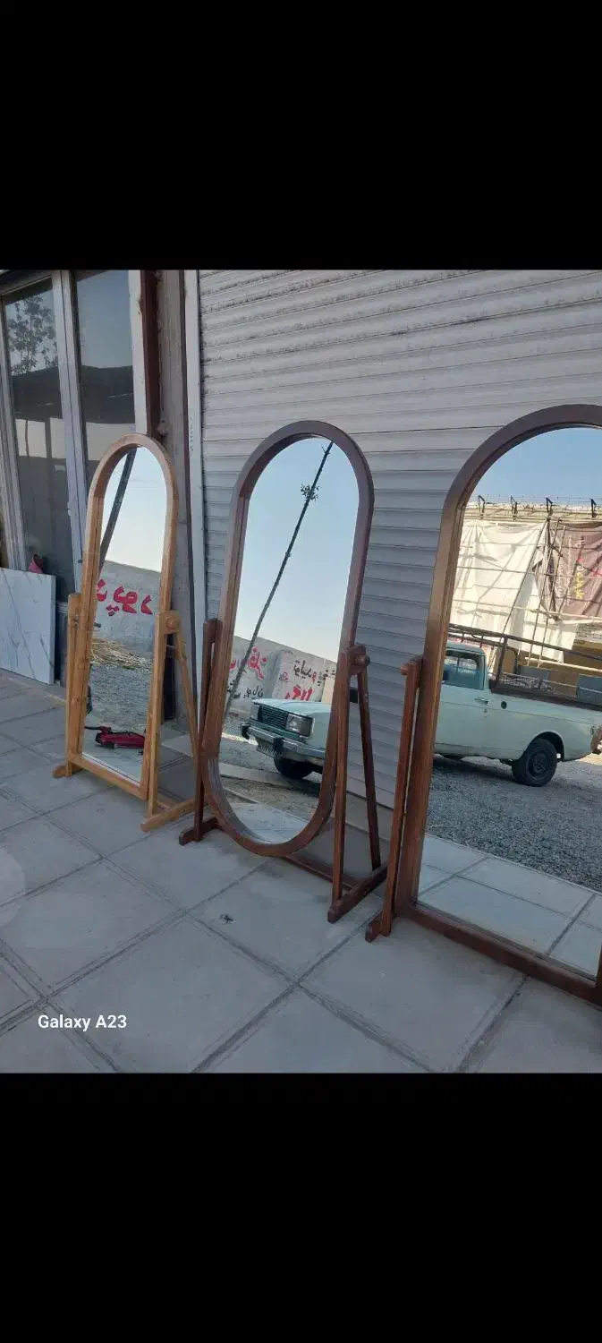 اینه قدی گنبدی چوبی|آینه|کرج, مجتمع صنفی صنعتی|دیوار