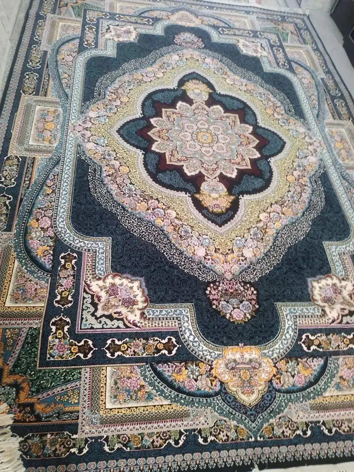 فرش|فرش|قزوین, |دیوار