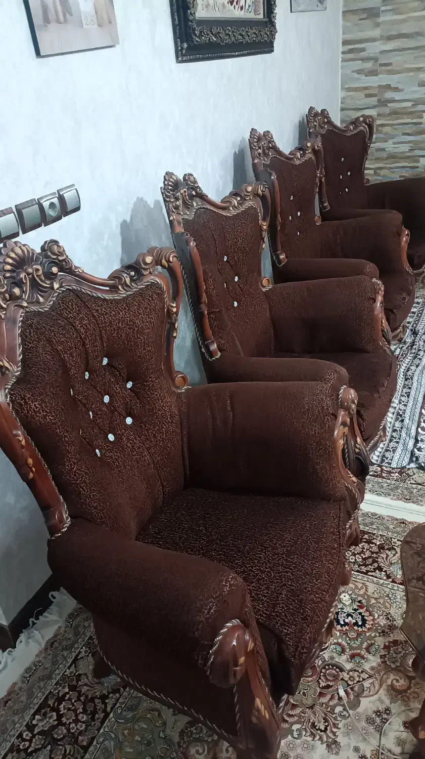 مبلمان سلطنتی|مبلمان خانگی و میز عسلی|برخوار, |دیوار