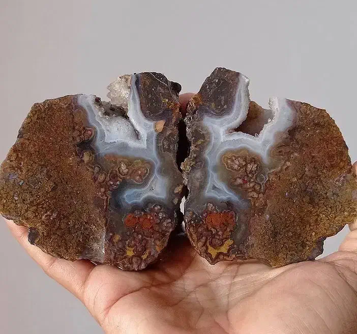 مجموعه سنگهای عقیق شجر|کلکسیون اشیاء عتیقه|چهارباغ, |دیوار