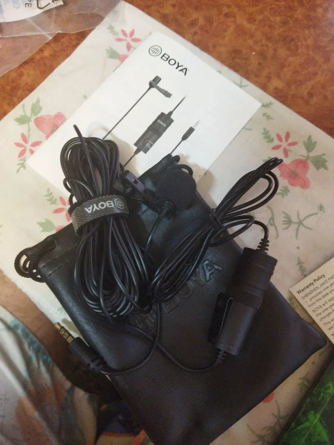 میکروفن یقه ای بویا مدل by-m1|صوتی و تصویری|شیراز, شهرک گلدشت حافظ‎|دیوار