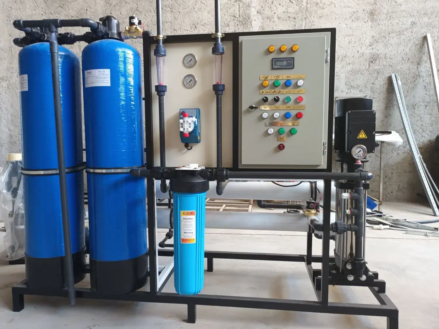 دستگاه تصفیه آب صنعتی|ماشینآلات صنعتی|تبریز, |دیوار