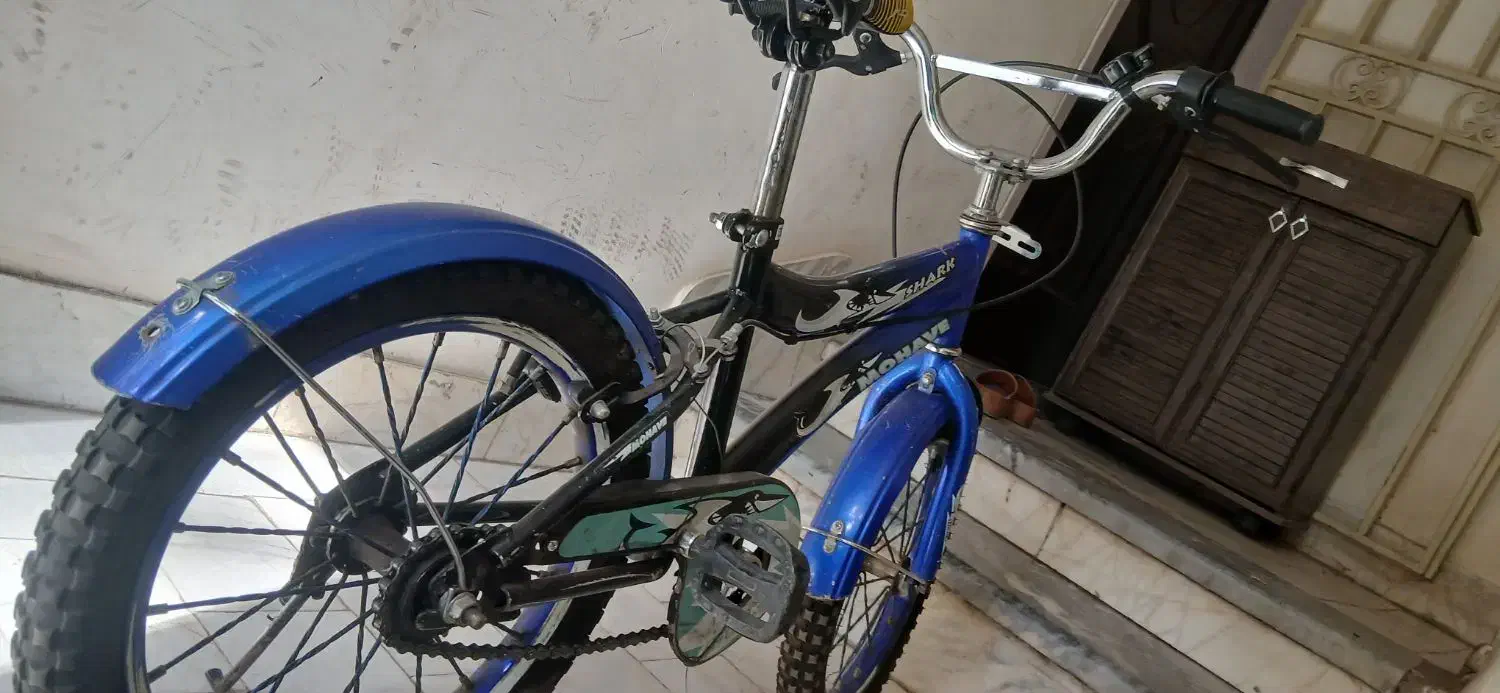 دوچرخه ۱۶ کاملا سالم با تایرهای تازه تعویض شده|دوچرخه، اسکیت، اسکوتر|قزوین, |دیوار