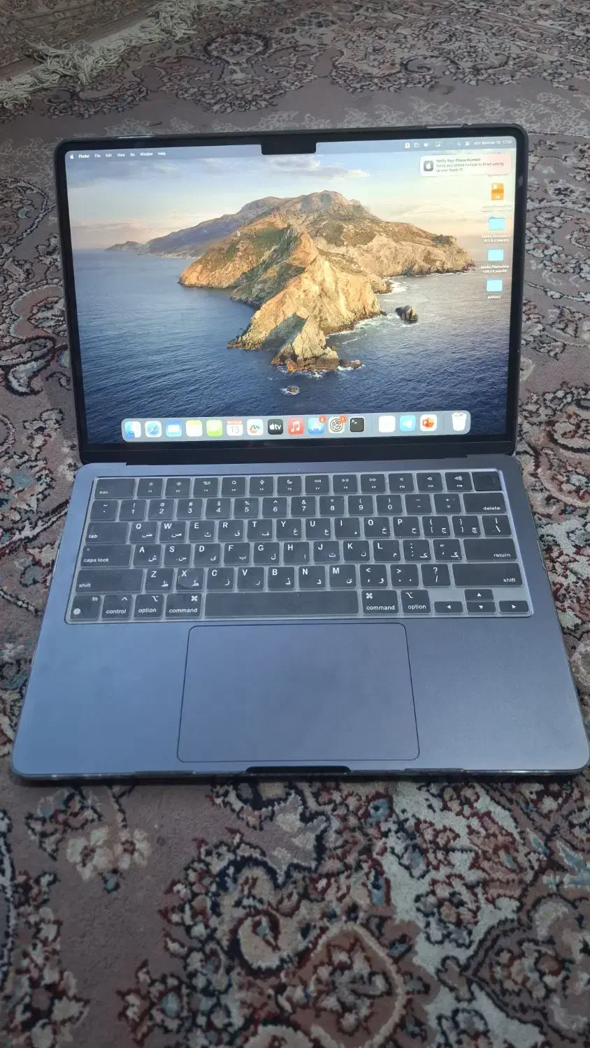 مک بوک air m2 2022|رایانه همراه|اسلام‌شهر, شهرک مفیدی|دیوار