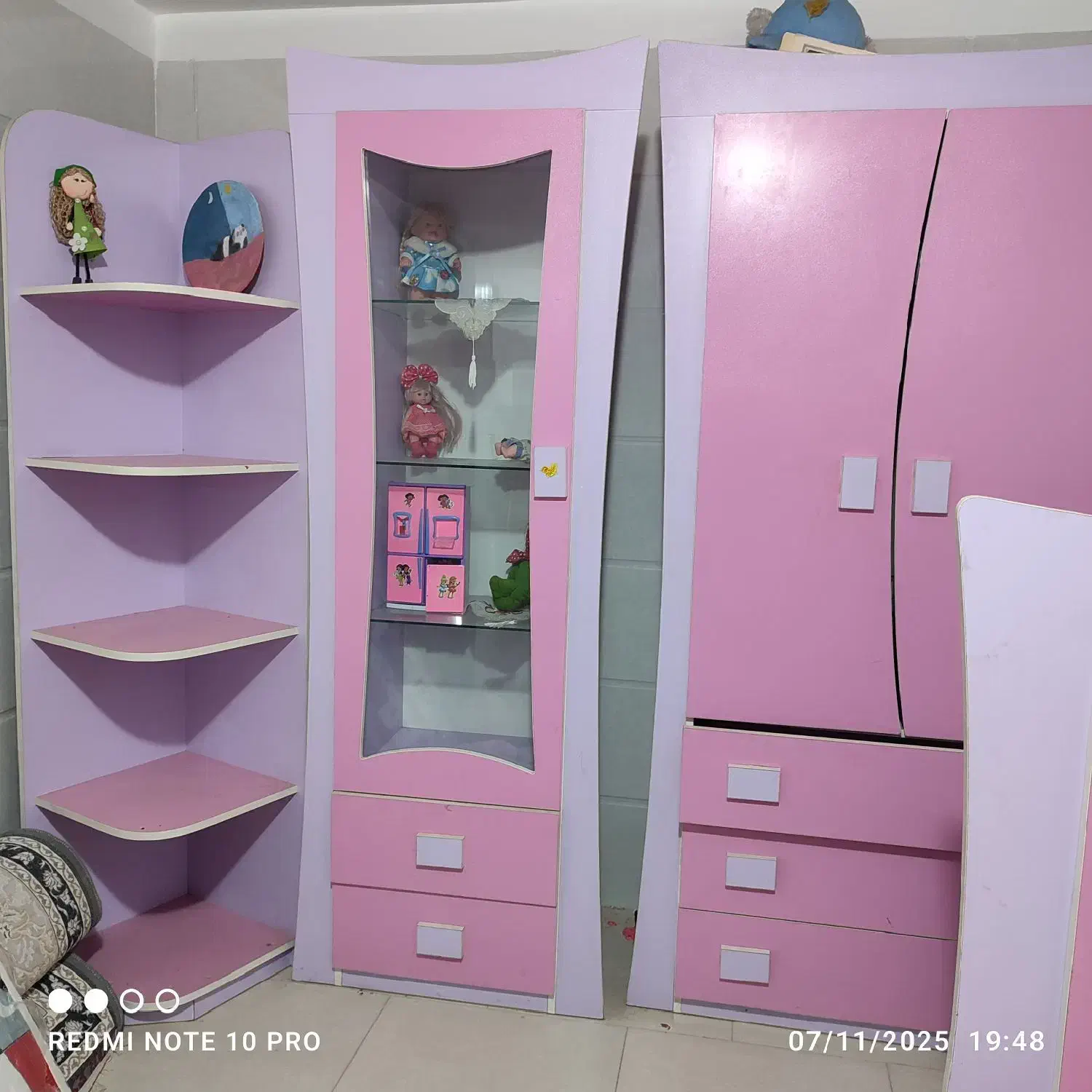 کمد کودک|تخت و سرویس خواب|یزد, |دیوار