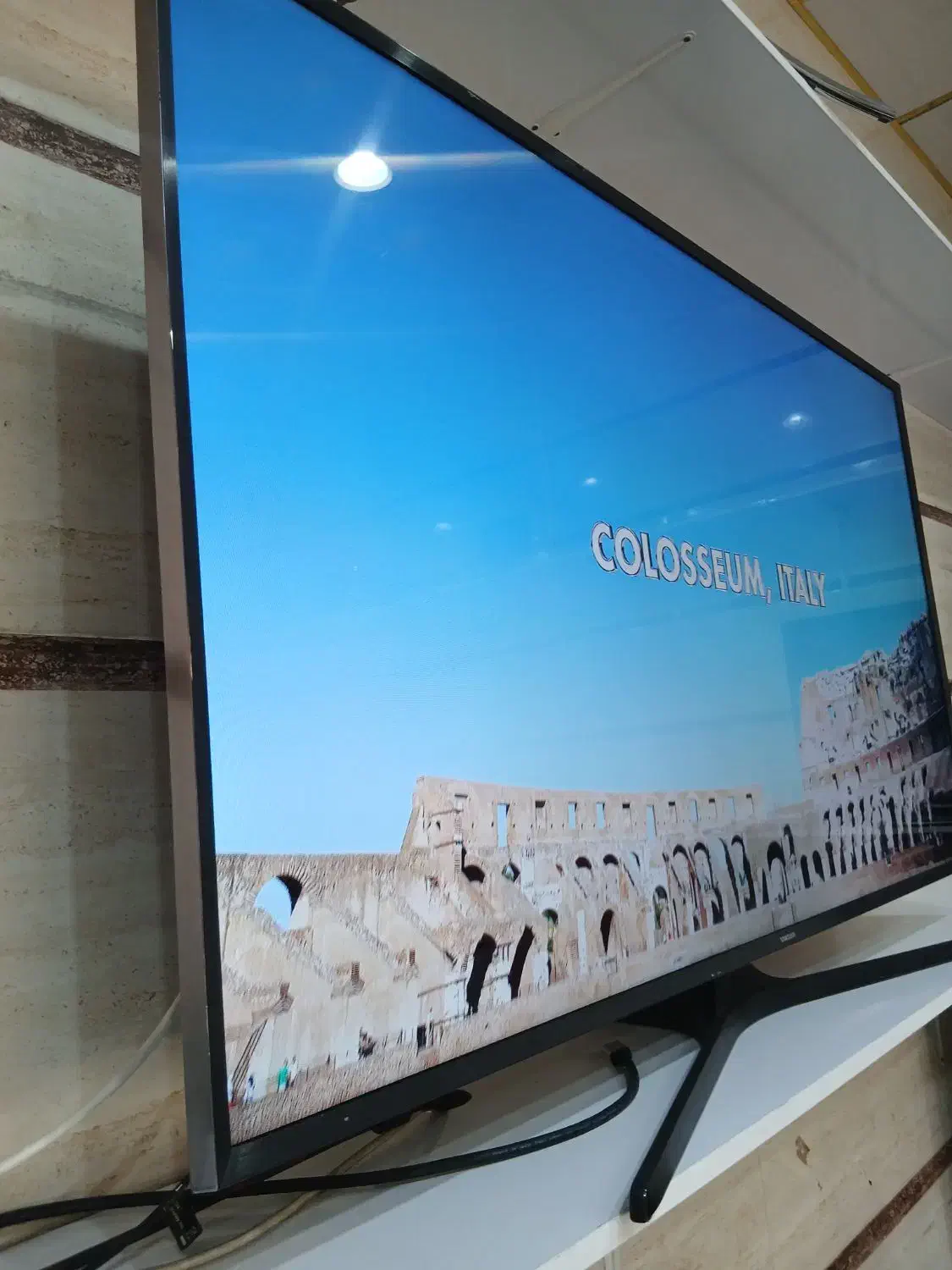 تلویزیون 55 اینچ سامسونگ هوشمند فورکی|تلویزیون و پروژکتور|قدس, شهر‌قدس|دیوار