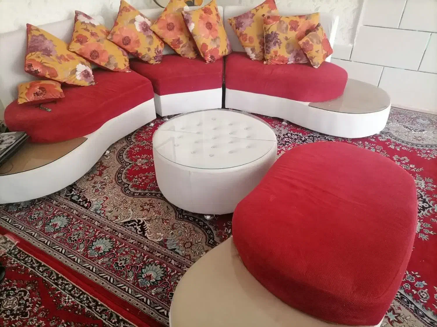 مبل ال|مبلمان خانگی و میز عسلی|آباده, |دیوار