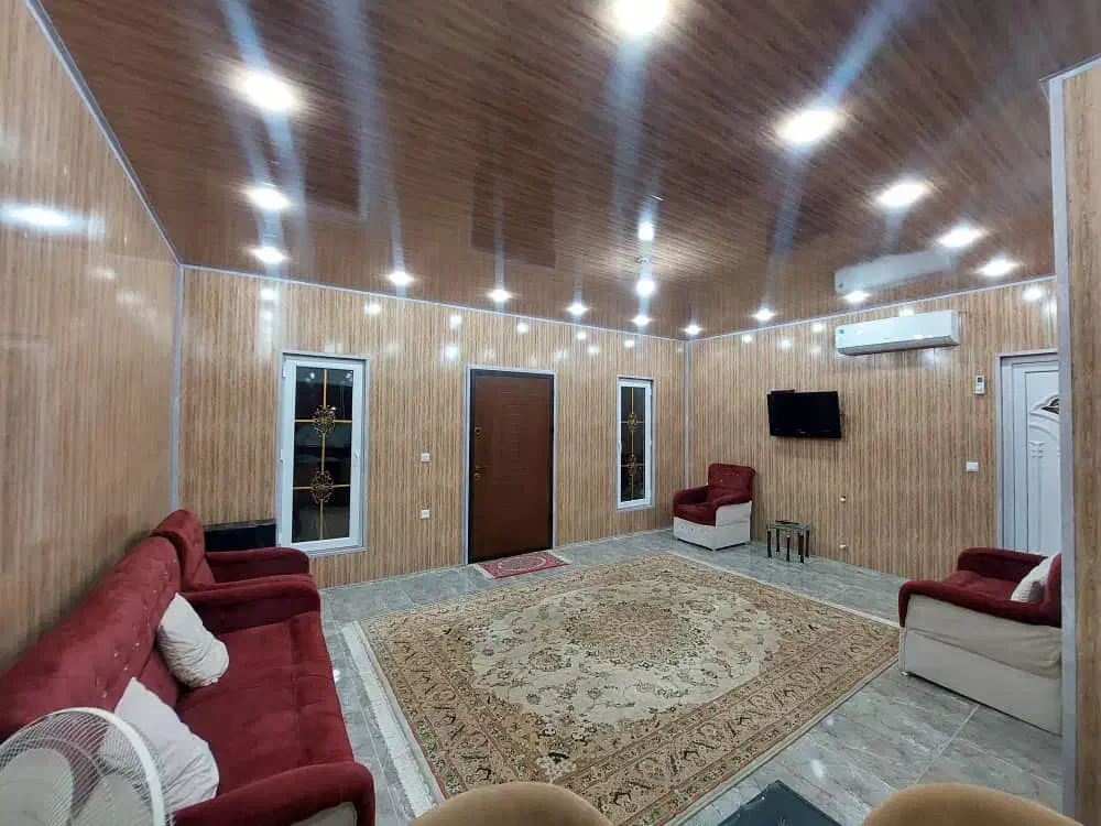 کلبه چوبی تک خواب|اجارهٔ کوتاهمدت ویلا و باغ|شاندرمن, |دیوار