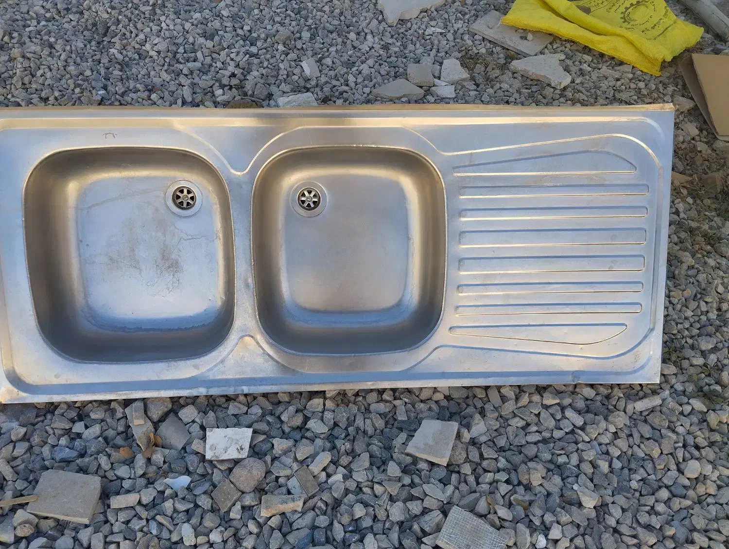 فروش سینک ظرفشویی دست دوم|مصالح و تجهیزات ساختمان|خرم بید, |دیوار