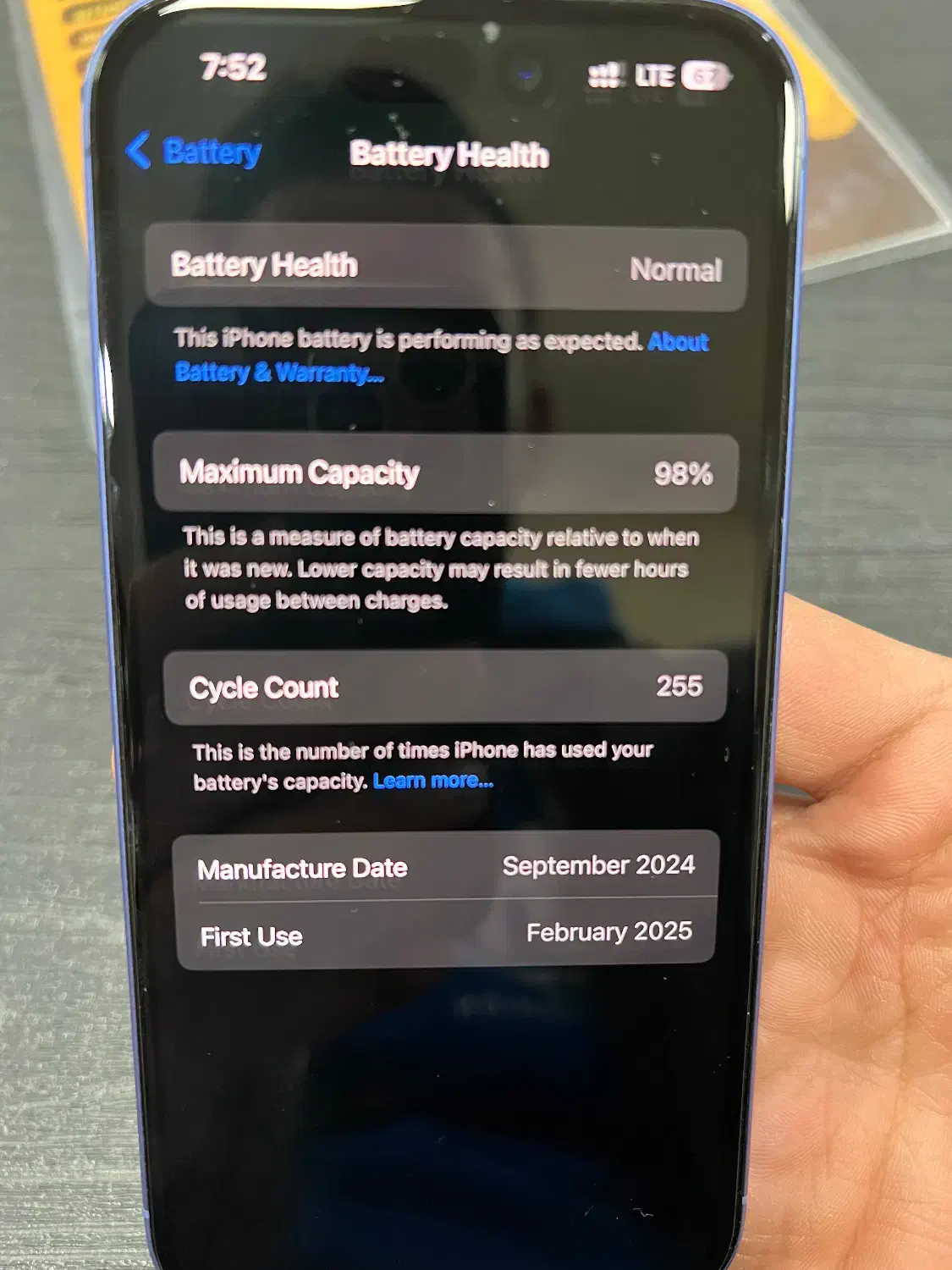 گوشی ایفون 16نرمال|موبایل|اراک, |دیوار