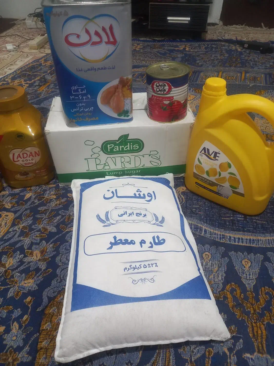دو عدد روغن نیمه جامد برنج طارم ایرانی|خوردنی و آشامیدنی|مشهد, حجاب (شهرک غرب)|دیوار