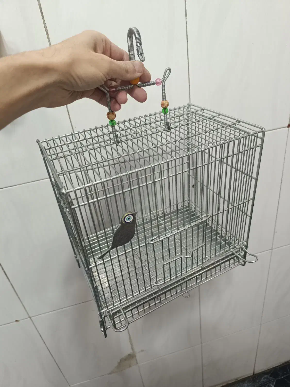 ۳ عدد قفس سهره فضله گیردار|لوازم جانبی حیوانات|مراغه, |دیوار