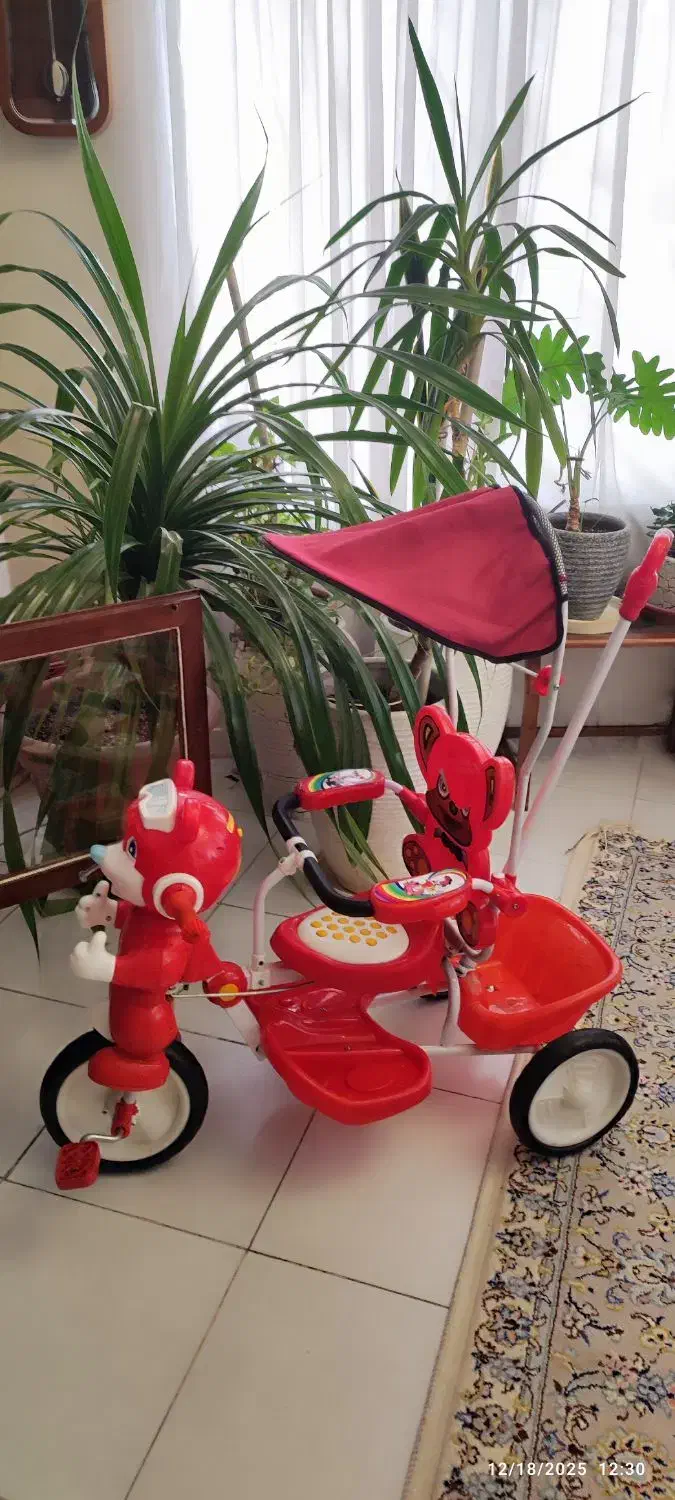 سه چرخه کودک نونو|اسباب‌‌بازی|تهران, شهرآرا|دیوار