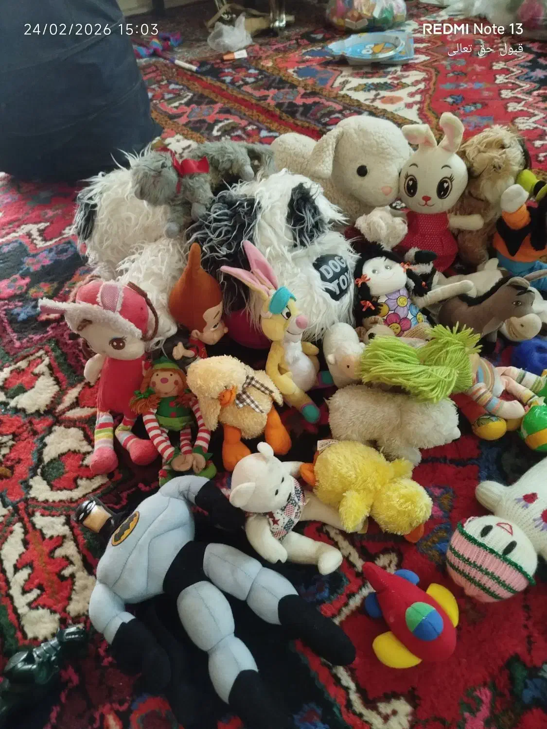 عروسک|اسباب‌بازی بچه|تبریز, |دیوار