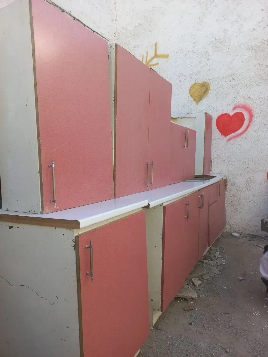 کابینت بدنه فلزی ورق سنگین درب ام دی اف|آبچکان و نظمدهنده ظروف|محمدشهر, شهرک چمران|دیوار