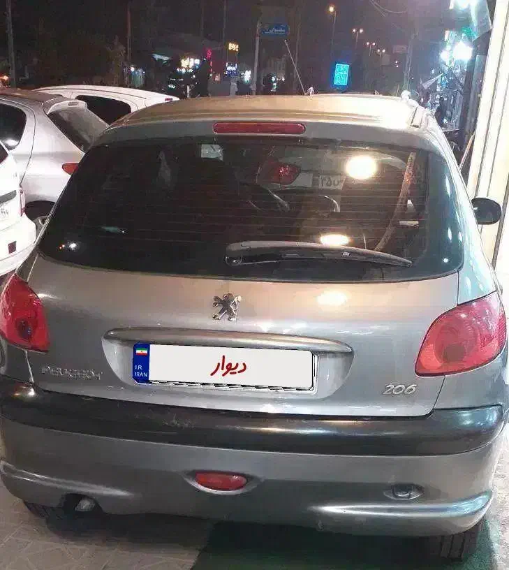 ۲۰۶ مدل۸۵ بدون افتاب سوختگی|خودرو سواری و وانت|خمام, |دیوار