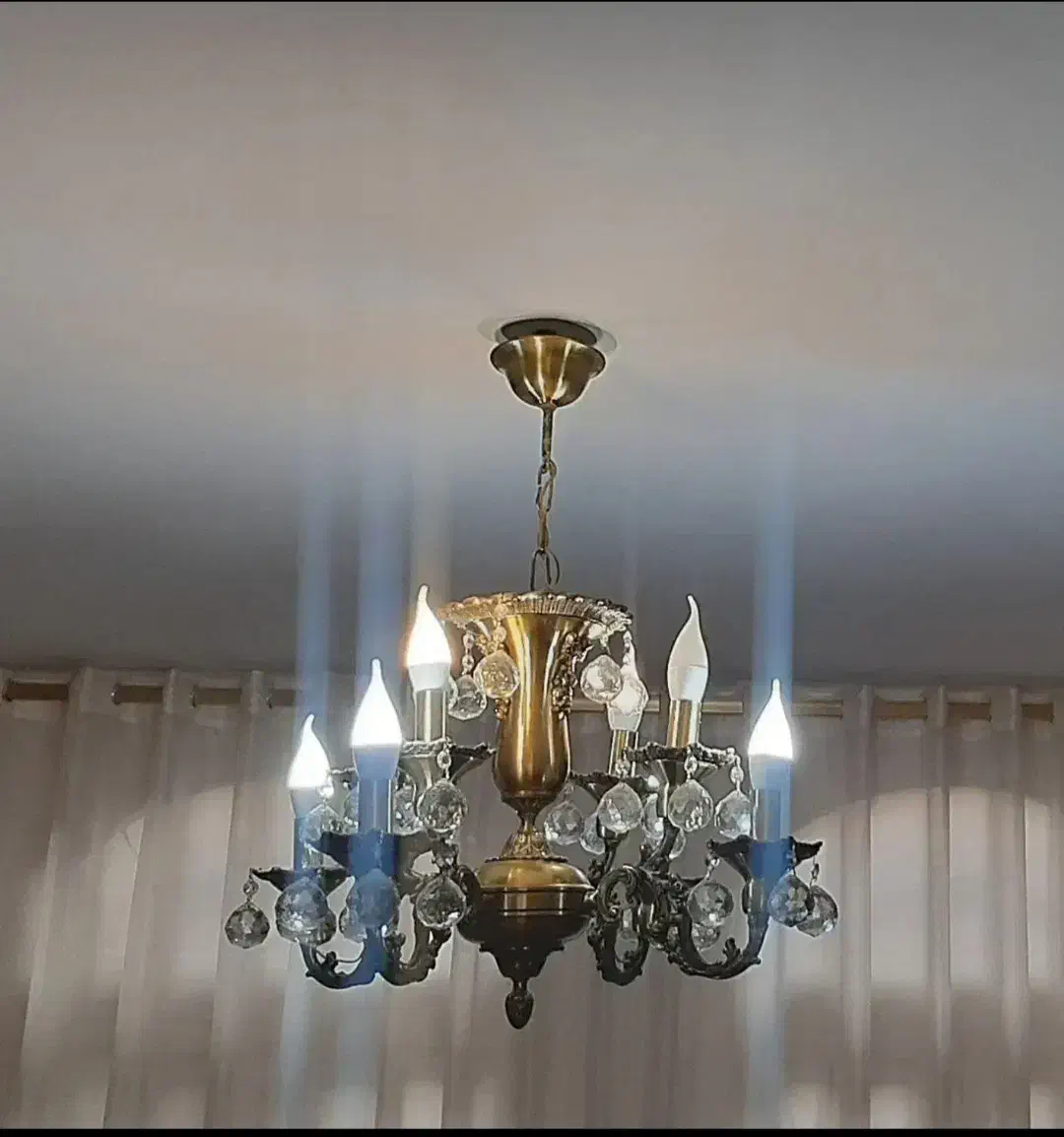 بوفه و لوستر برنز|بوفه، ویترین، کنسول|خرم‌آباد, |دیوار