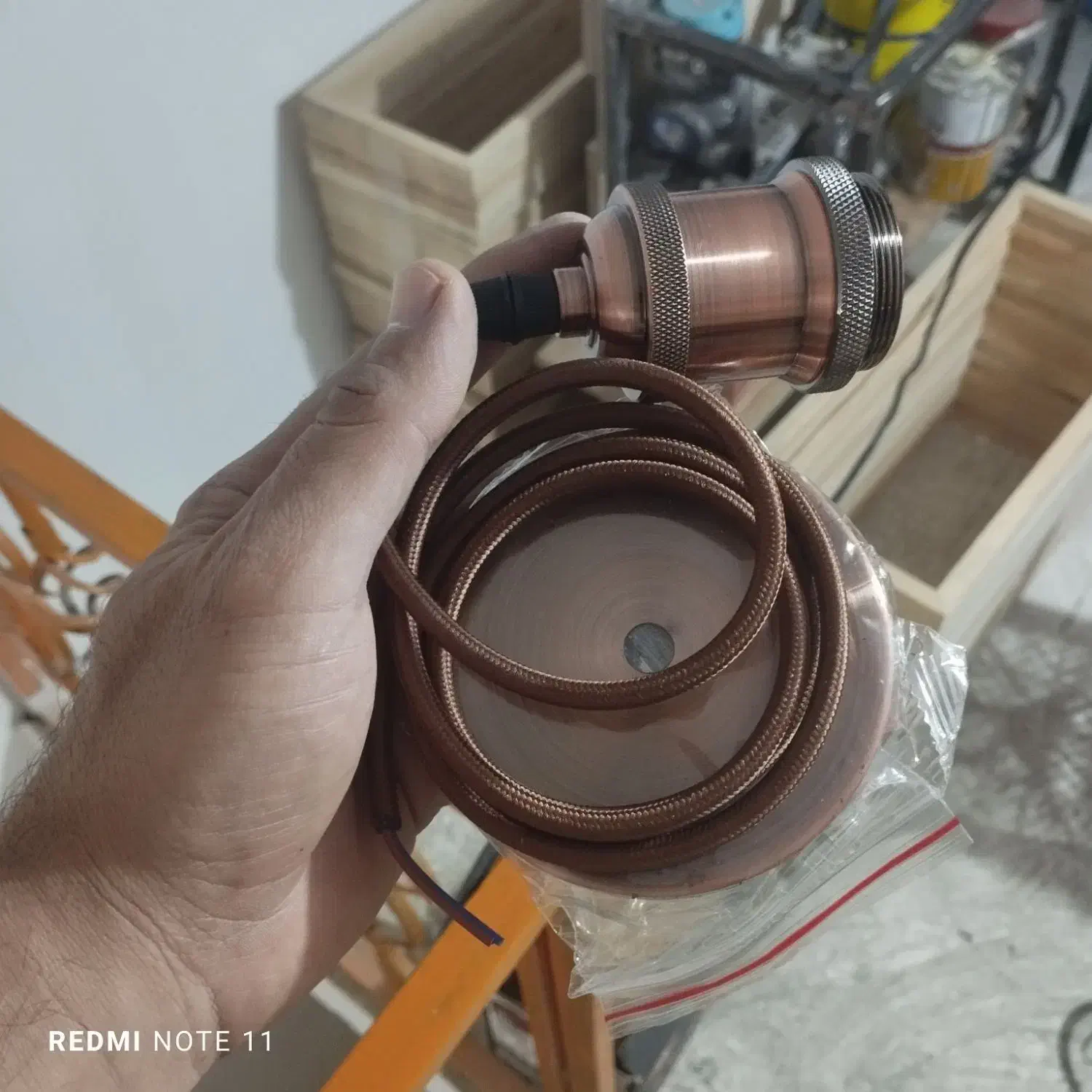 حراج چراغ آویز مدل طناب کنفی|لوستر و چراغ آویز|ارومیه, |دیوار