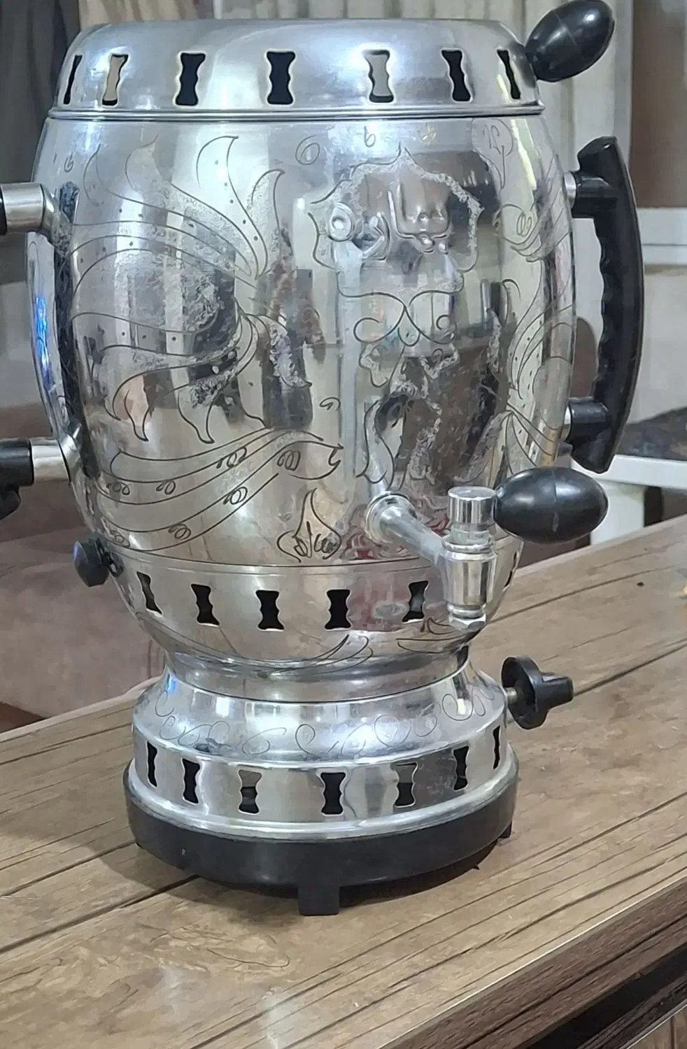 سماور گازی 6 لیتری|سماور، چای‌ساز، قهوه‌ساز|رشت, توشیبا|دیوار