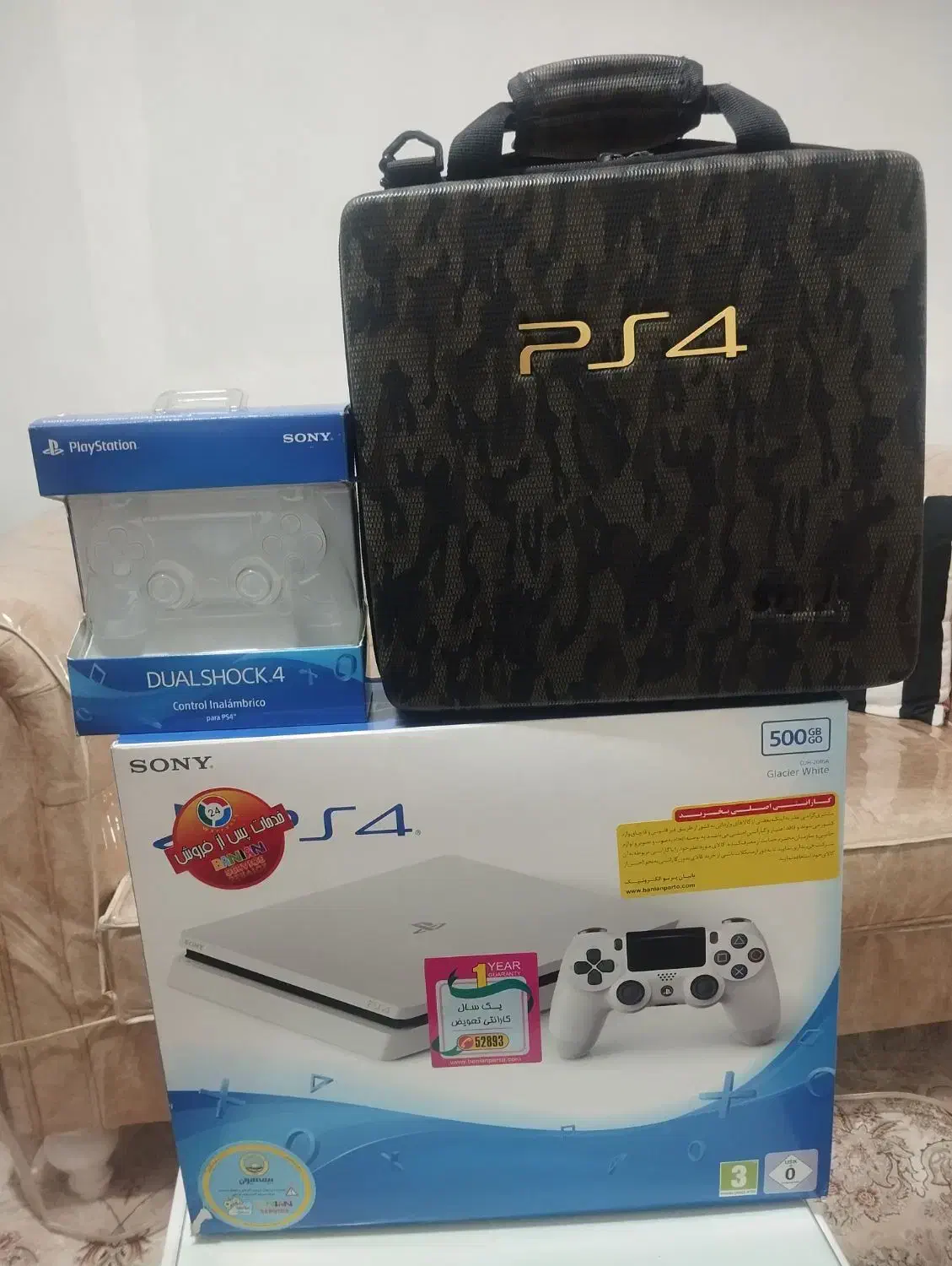 ps4slim500کپیخور ورژن 9 دو دسته اصلی|کنسول، بازی ویدئویی و آنلاین|تهران, شمیراننو|دیوار