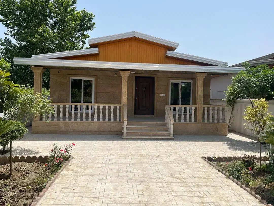 ی ویلای نیم پیلوت نما سنگ ویو بی نظیر|فروش خانه و ویلا|گزنک, |دیوار