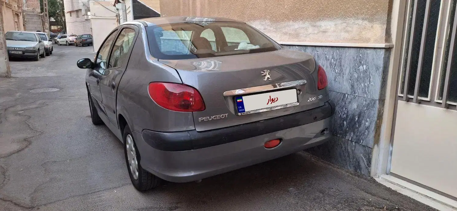 206 sd.v8|خودرو سواری و وانت|تبریز, |دیوار