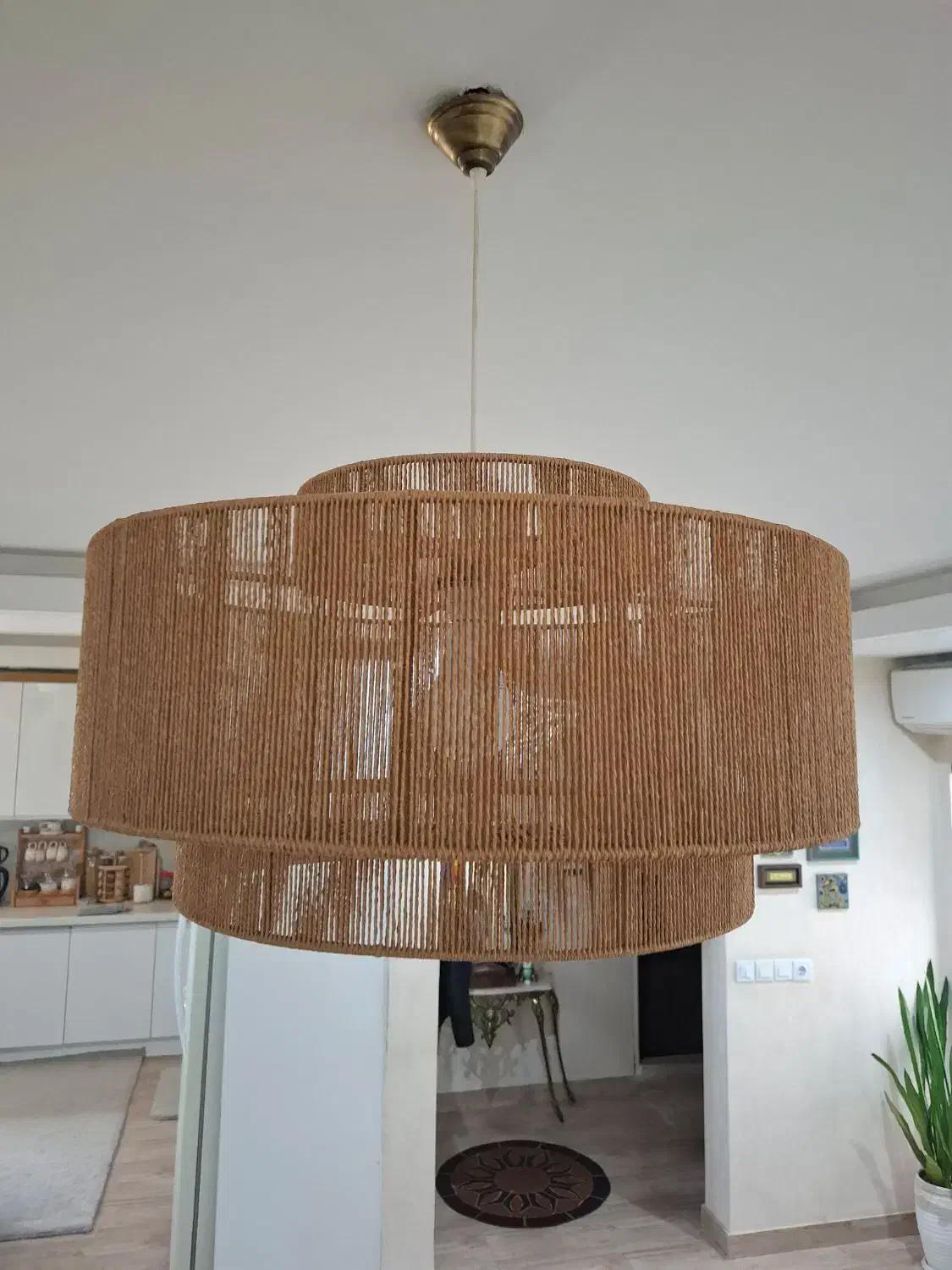 لوستر  رافیا|لوستر و چراغ آویز|بندر ماهشهر, |دیوار